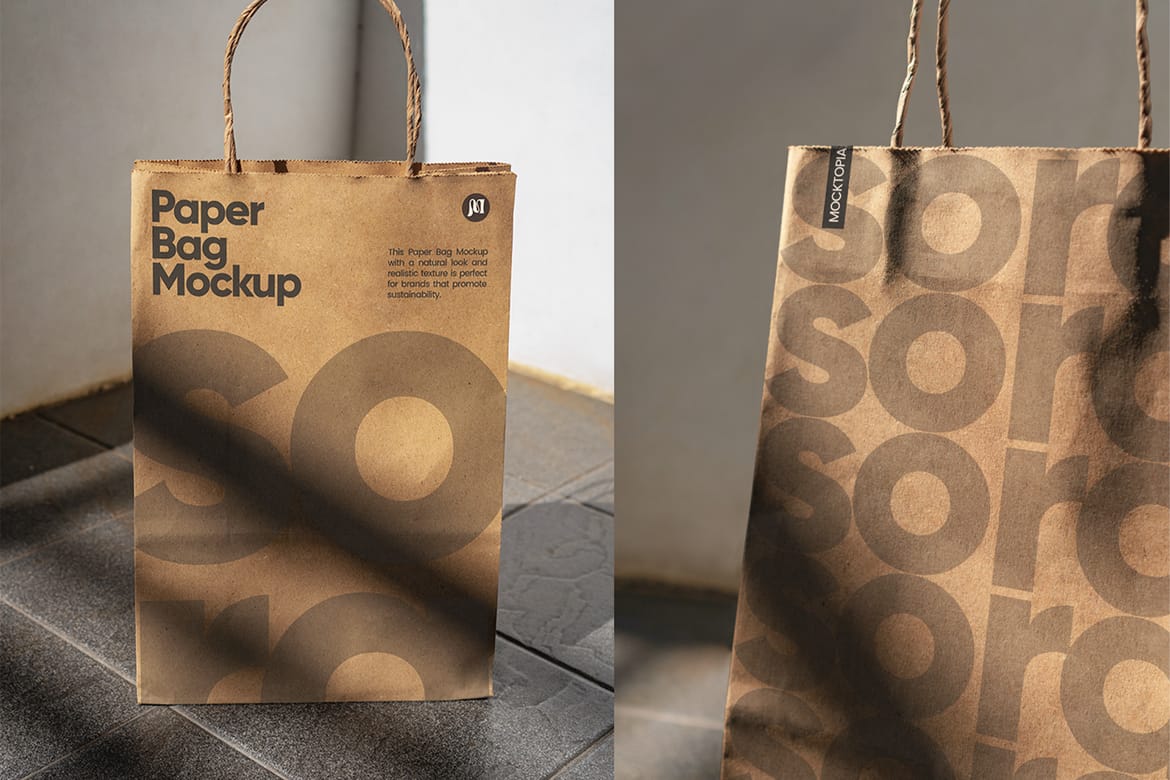 Sora - Paper Bag Mockup