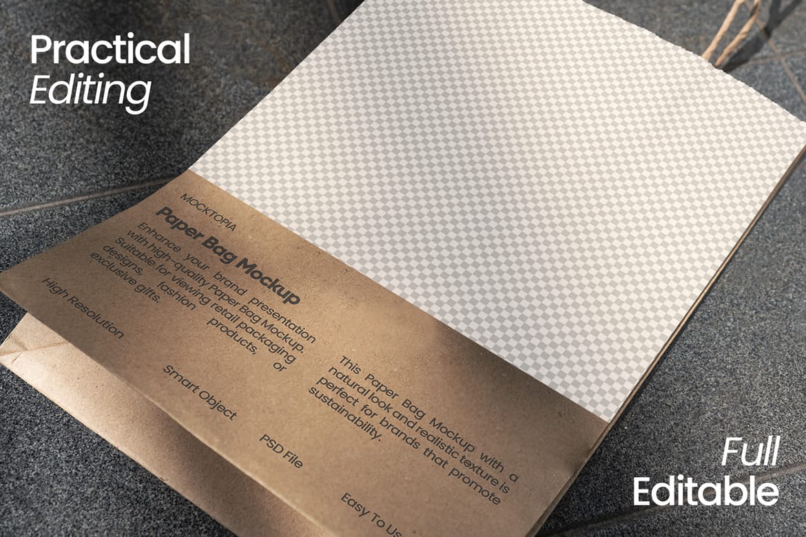Sora - Paper Bag Mockup