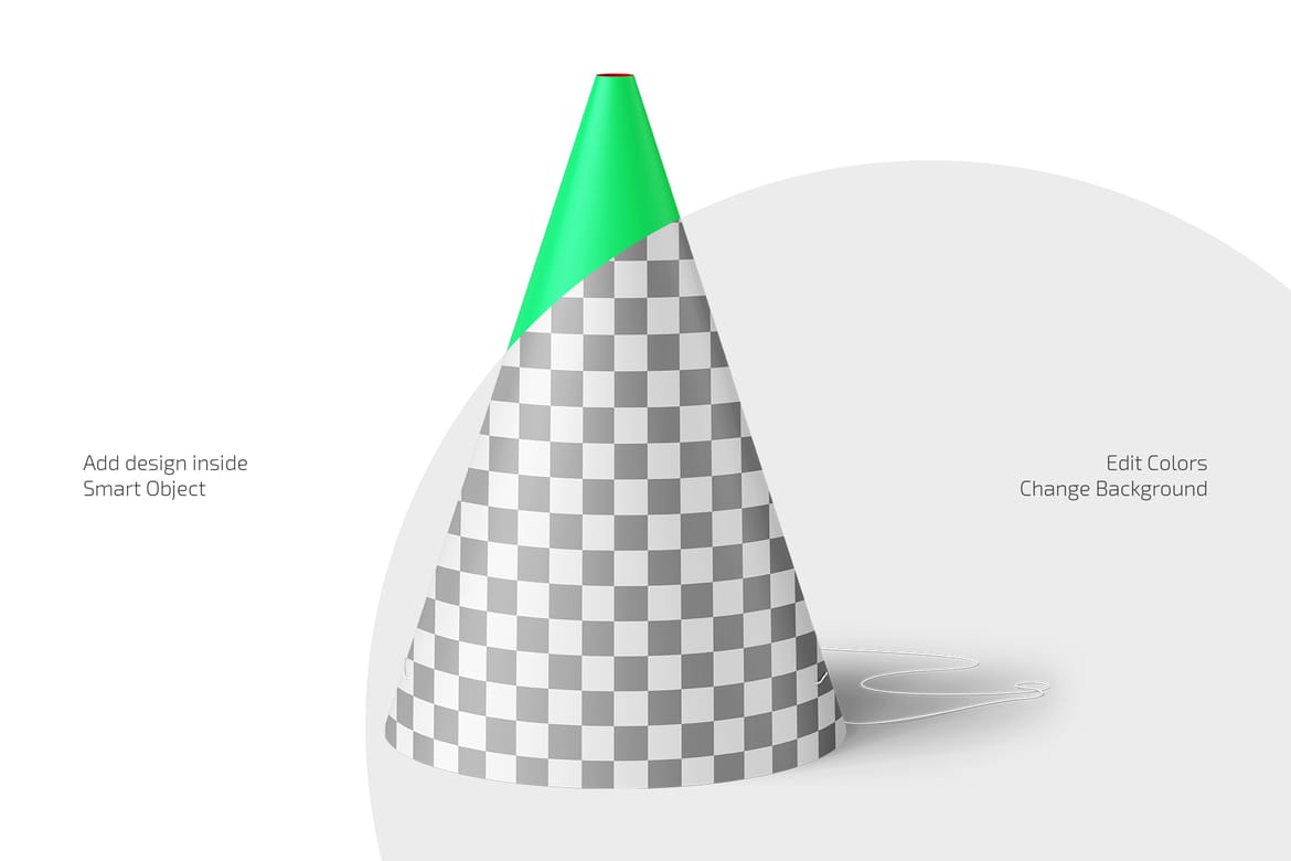 Birthday Hat Mockup Set