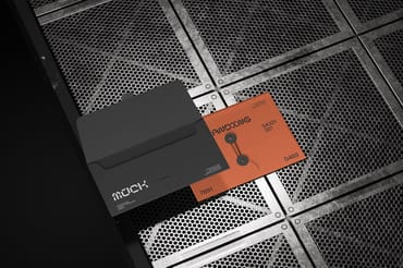 Envelope Card Branding Mockup Set