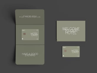 Gift Card Envelope Packaging Free Mockup