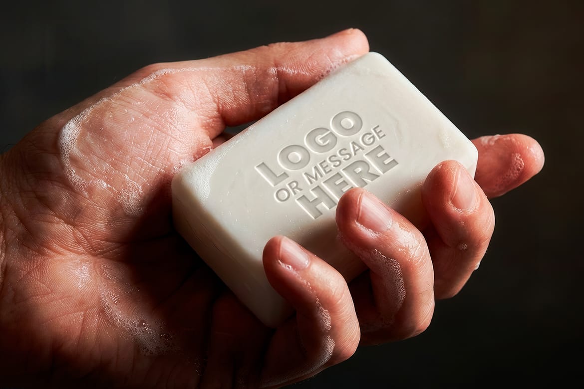 Soap Logo or Message Mockups