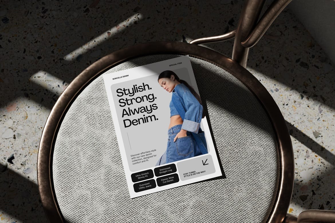 A4 Poster Flyer Mockup