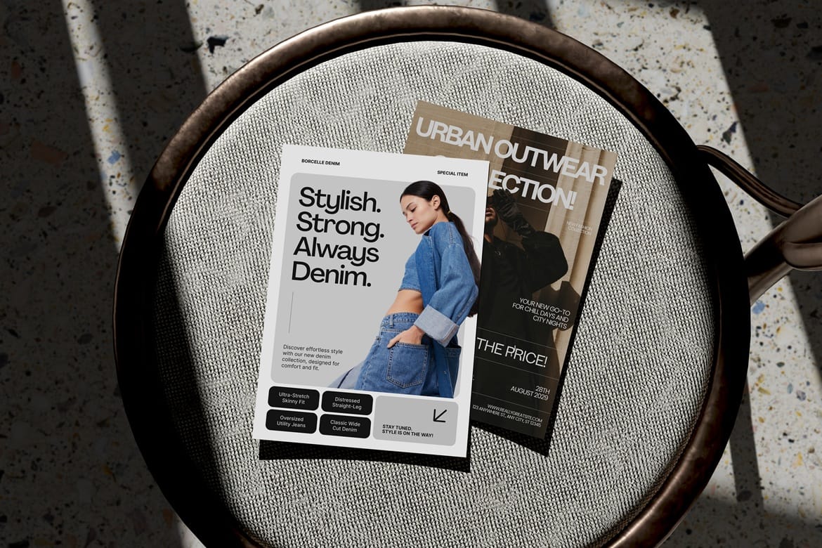 A4 Poster Flyer Mockup