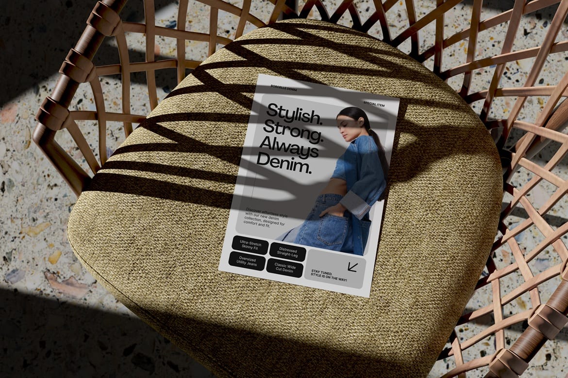 A4 Poster Flyer Mockup
