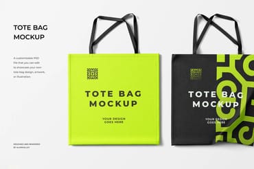High Quality Tote Bag Mockup For Branding
