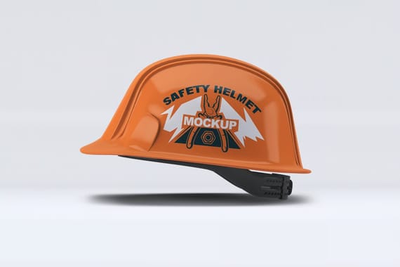 Safety Helmet Mock-Up