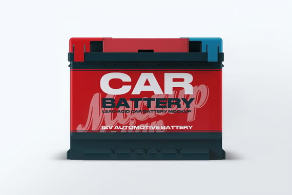 Car Battery Mock-Up