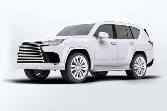 Lexus Sport Utility Vehicle Mock-Up