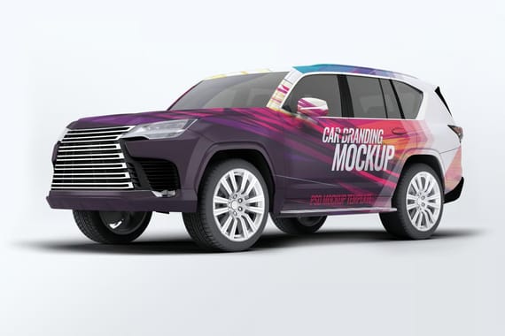 Lexus Sport Utility Vehicle Mock-Up