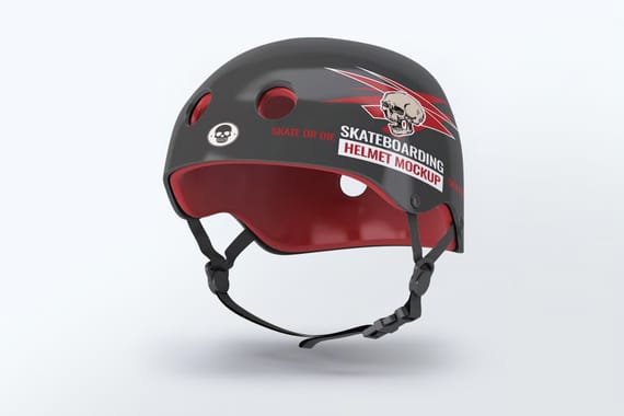 Skateboarding Helmet Mock-Up