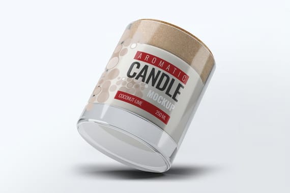 Aromatic Candle Mock-Up
