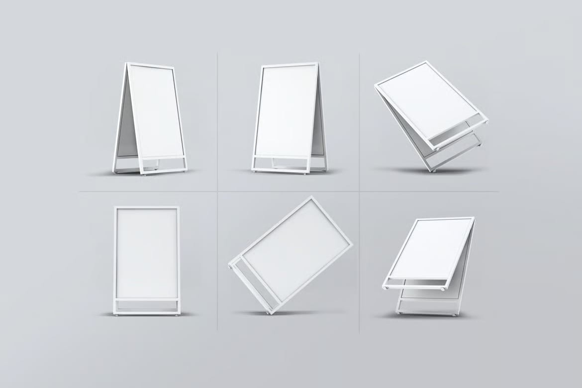 Promotional Display Stand Mock-Up