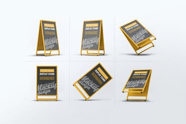 Promotional Display Stand Mock-Up