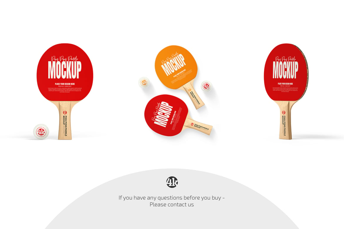 Ping Pong Mockup Set