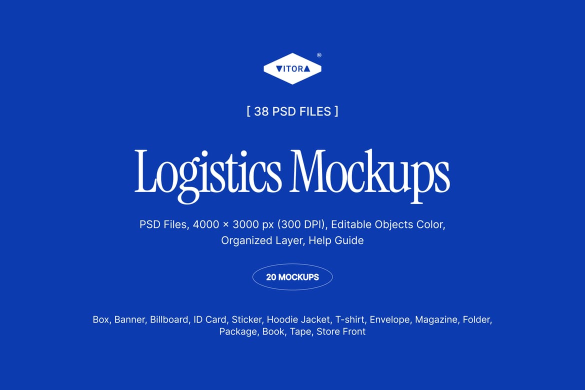 Logistic & Cargo Mockup Collection