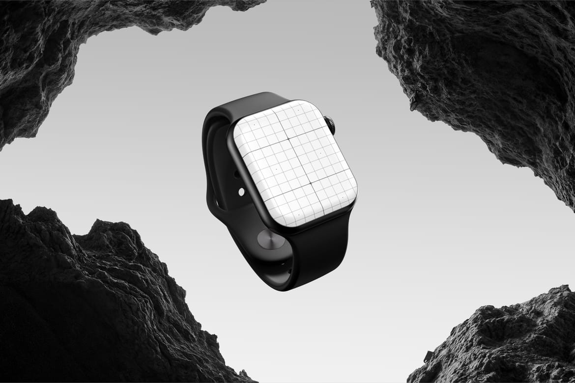 High Quality Smartwatch Mockup