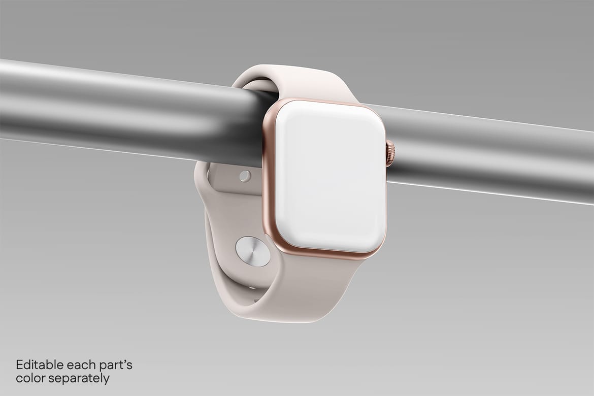 High Quality Smartwatch Mockup