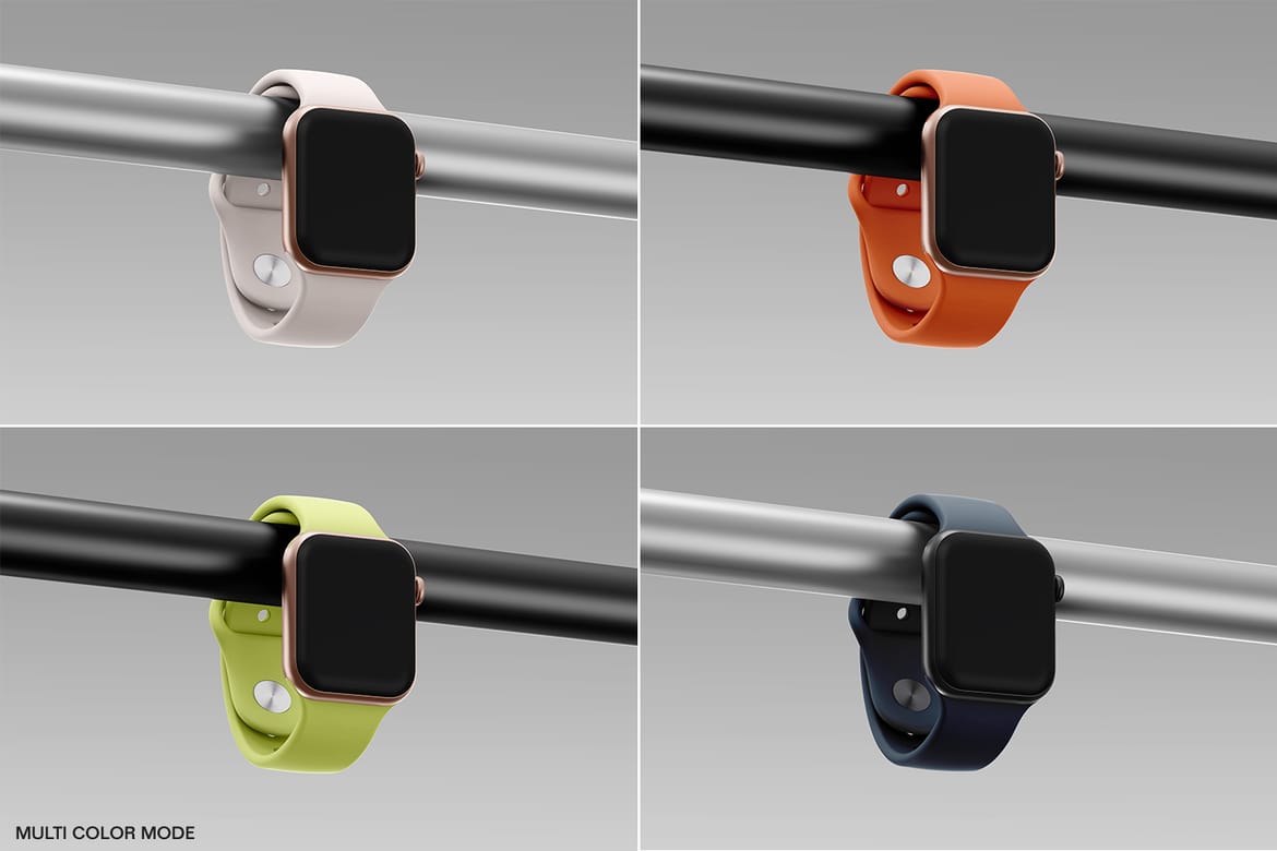 High Quality Smartwatch Mockup