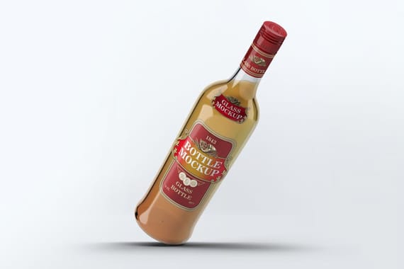Glass Bottle Mock-Up