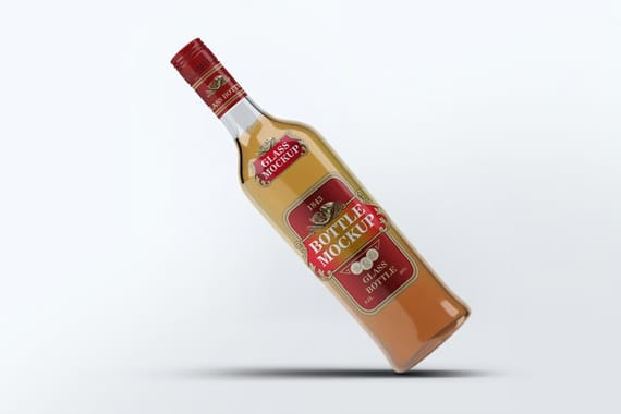 Glass Bottle Mock-Up