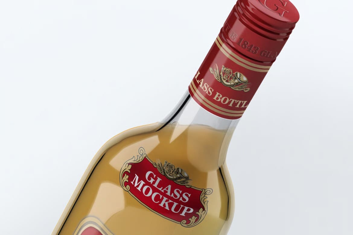 Glass Bottle Mock-Up