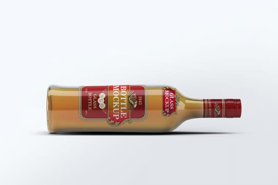Glass Bottle Mock-Up