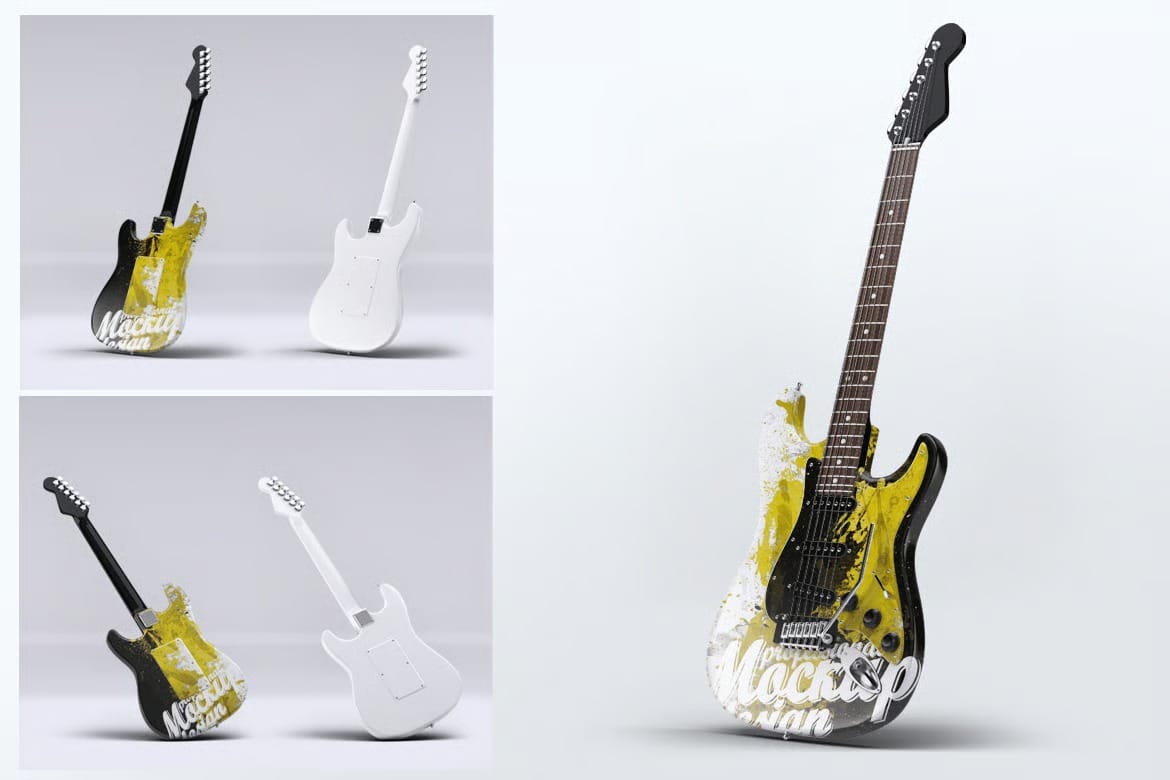 Electric Guitar Mock-Up