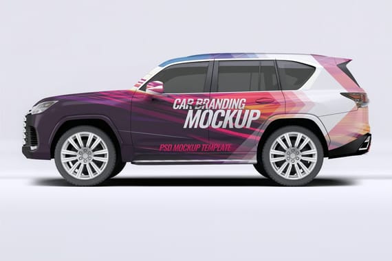 Lexus Sport Utility Vehicle Mock-Up