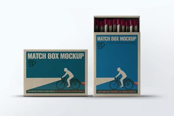 Match Box Mock-up