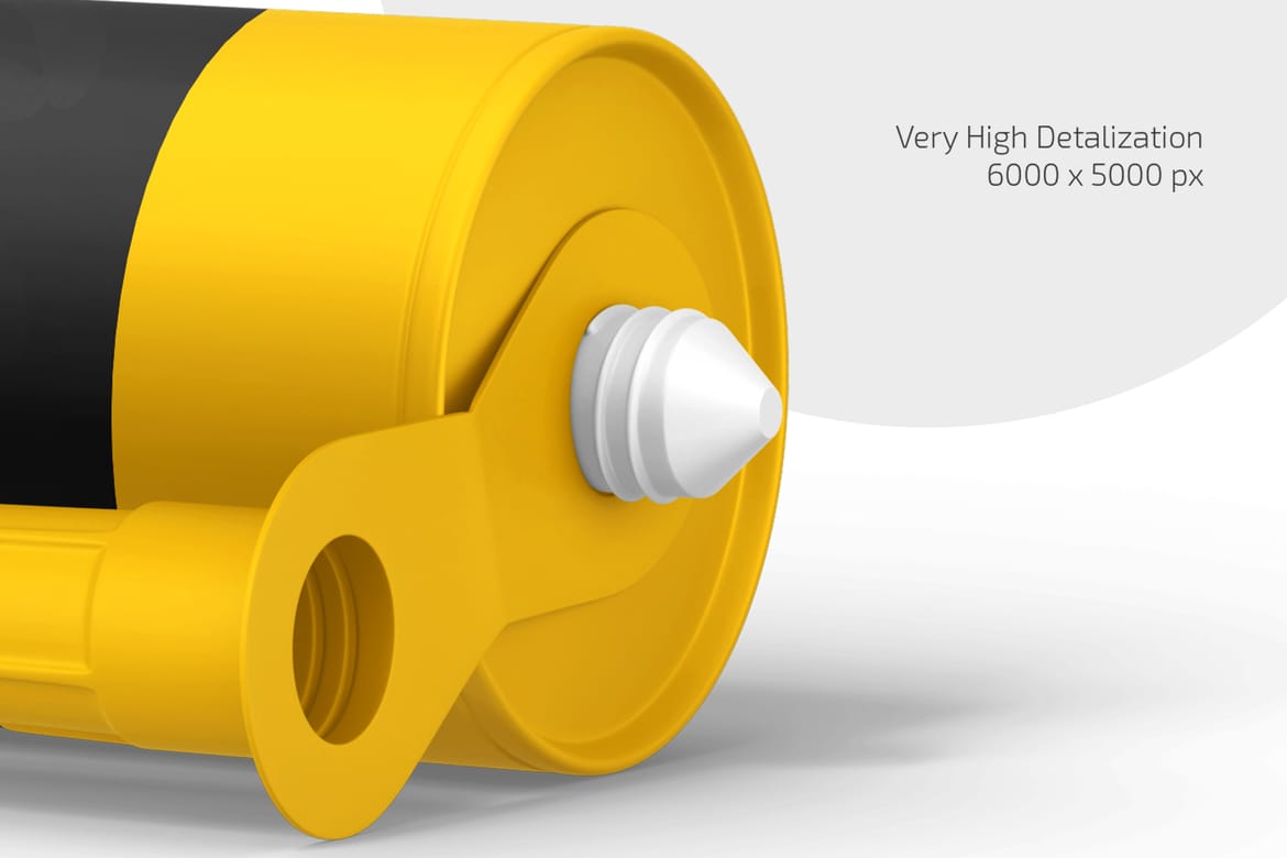 Silicone Sealant Tube Mockup Set