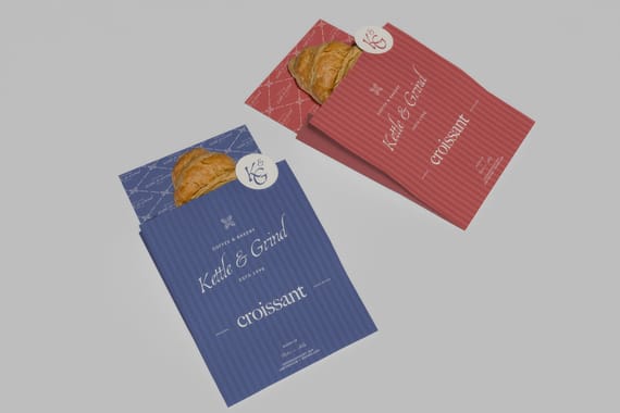 Coffee Shop, Bakery, Pizza Store, Restaurant Mockups
