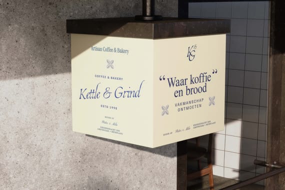 Coffee Shop, Bakery, Pizza Store, Restaurant Mockups