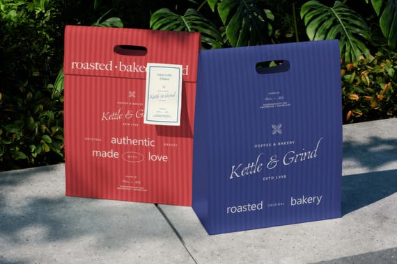 Coffee Shop, Bakery, Pizza Store, Restaurant Mockups