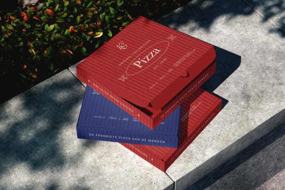 Coffee Shop, Bakery, Pizza Store, Restaurant Mockups
