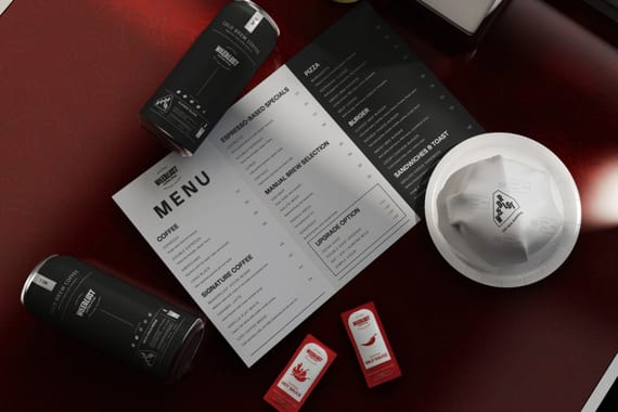 Coffee Shop, Bakery, Pizza Store Mockups