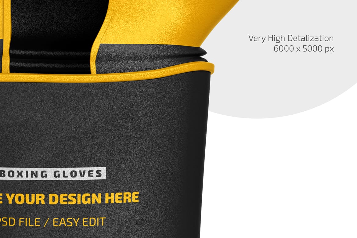 Boxing Gloves Mockup Set