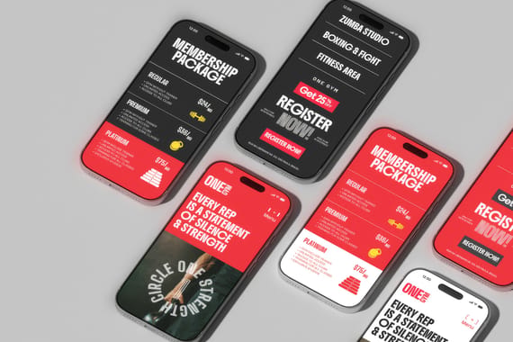 Gym, Tennis, Sportswear Mockups