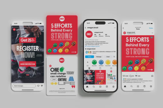 Gym, Tennis, Sportswear Mockups