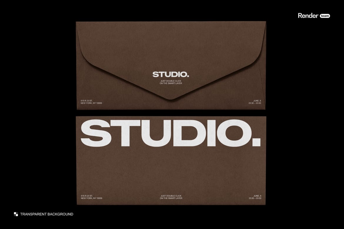 Envelope Mockup Set