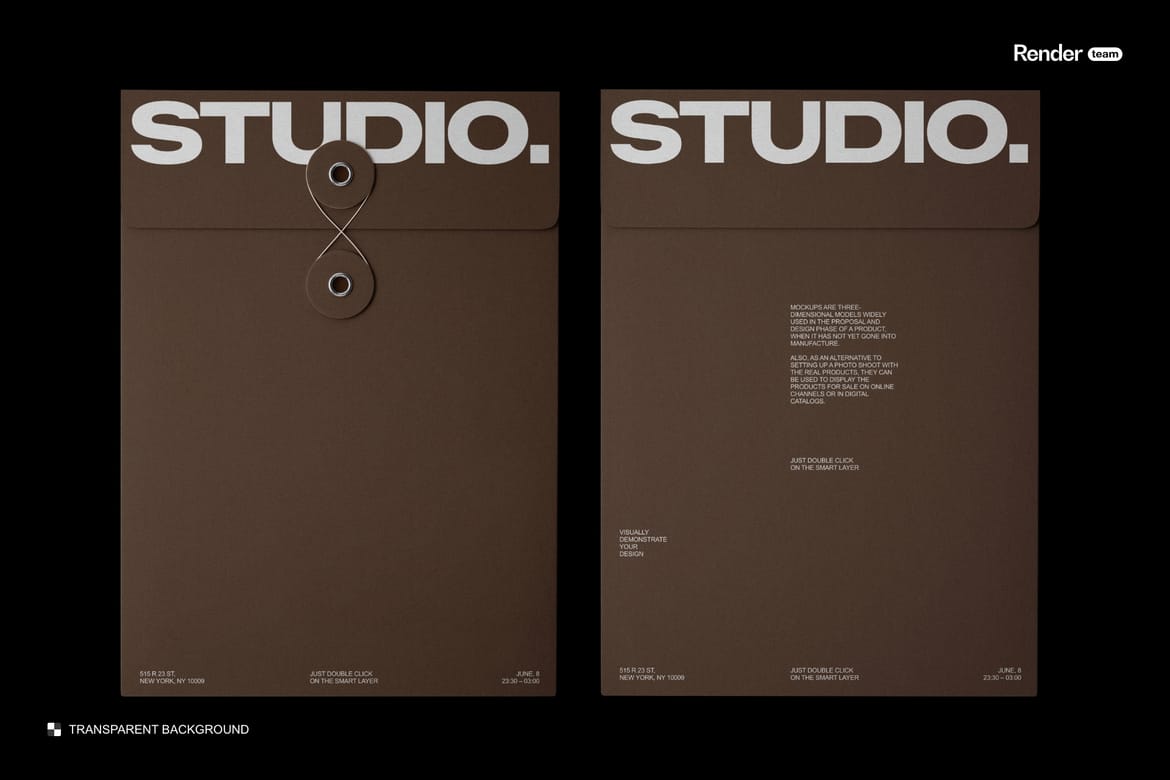 Envelope Mockup Set