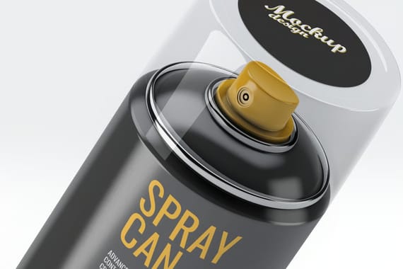 Spray Can Mock-Up