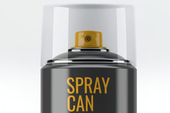 Spray Can Mock-Up