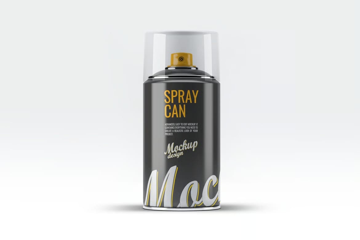 Spray Can Mock-Up