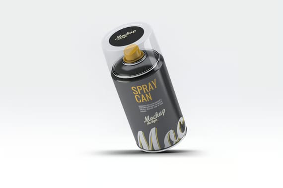 Spray Can Mock-Up