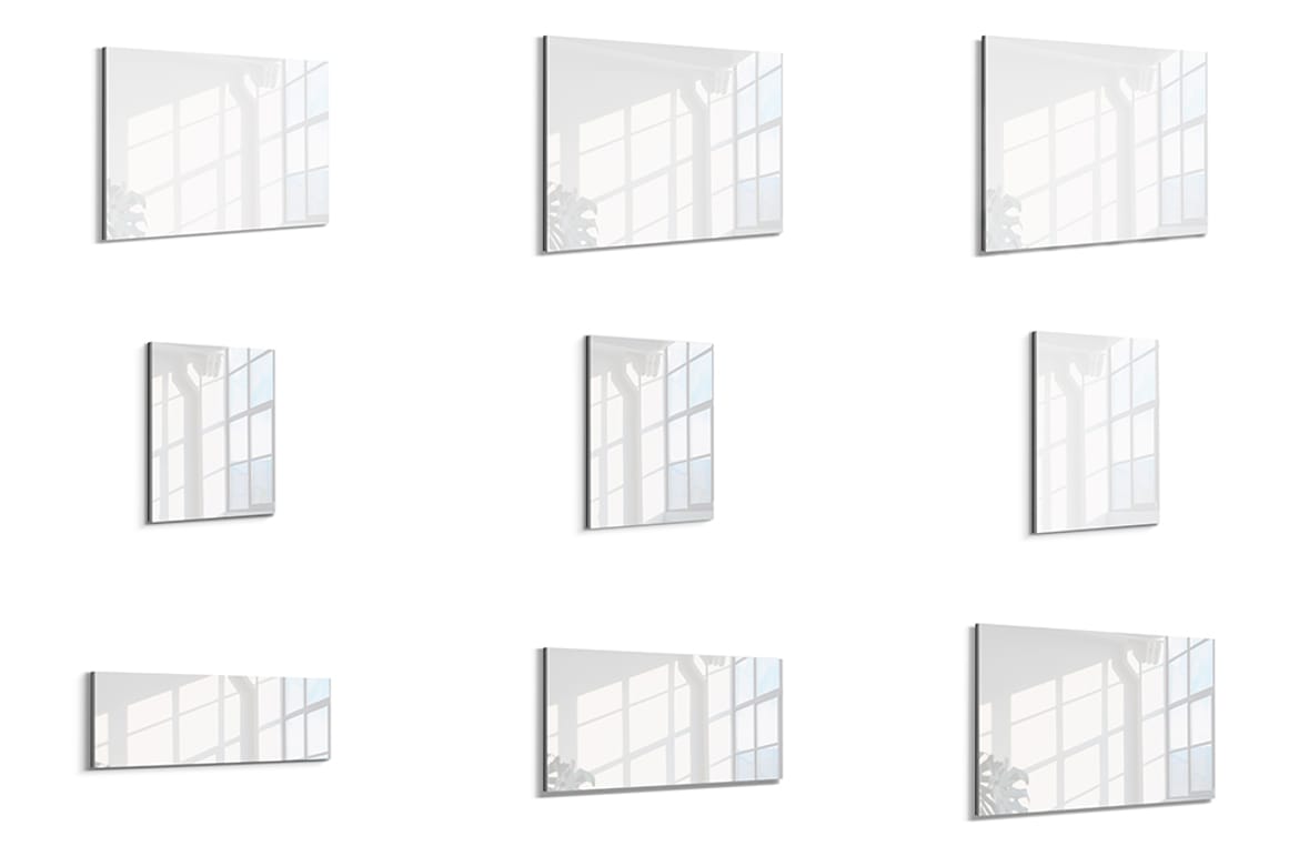 Acrylic Poster Mockups Bundle
