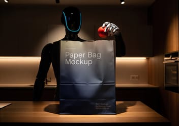 Paper Bag Robot Mockup / EON Series