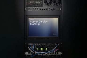 Server Rack Display Mockup / EON Series