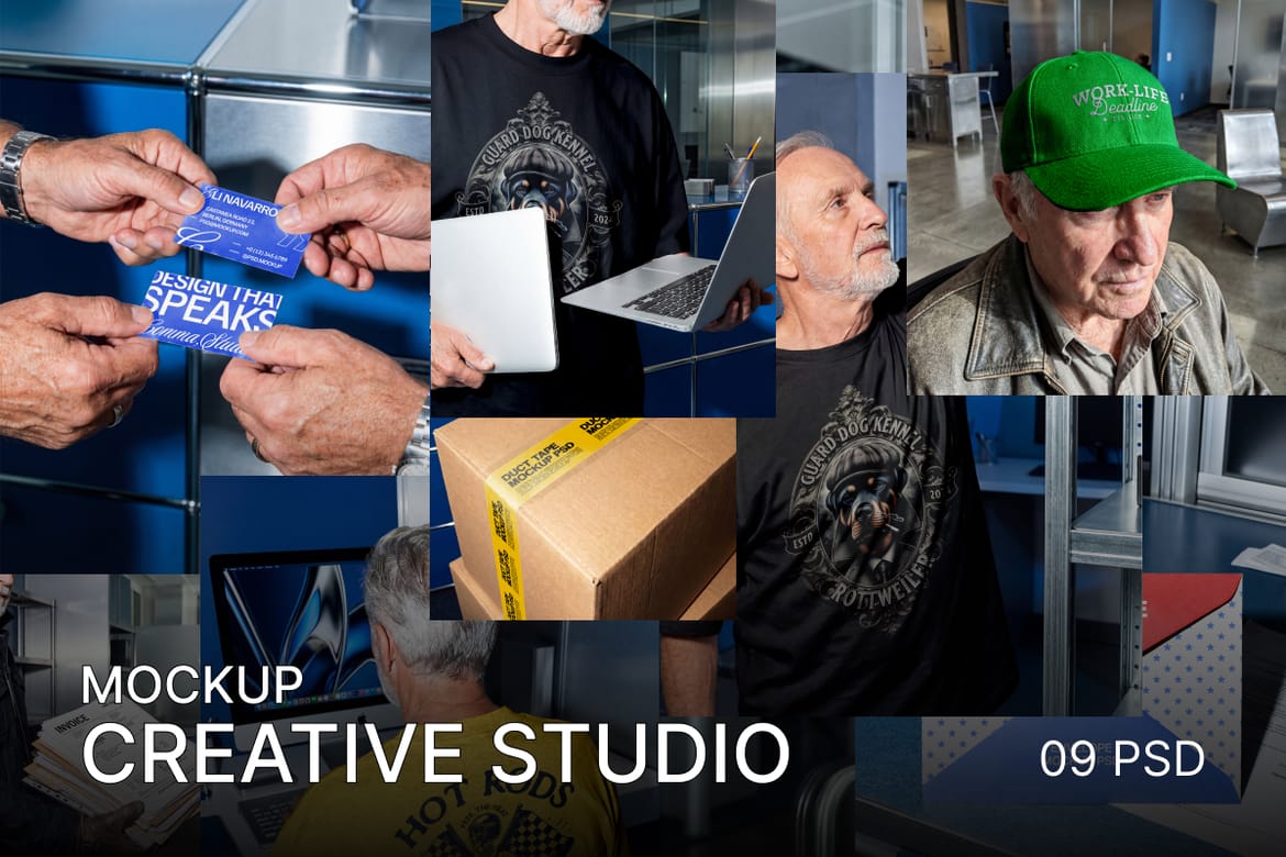 Creative Studio Mockup Vol. 2