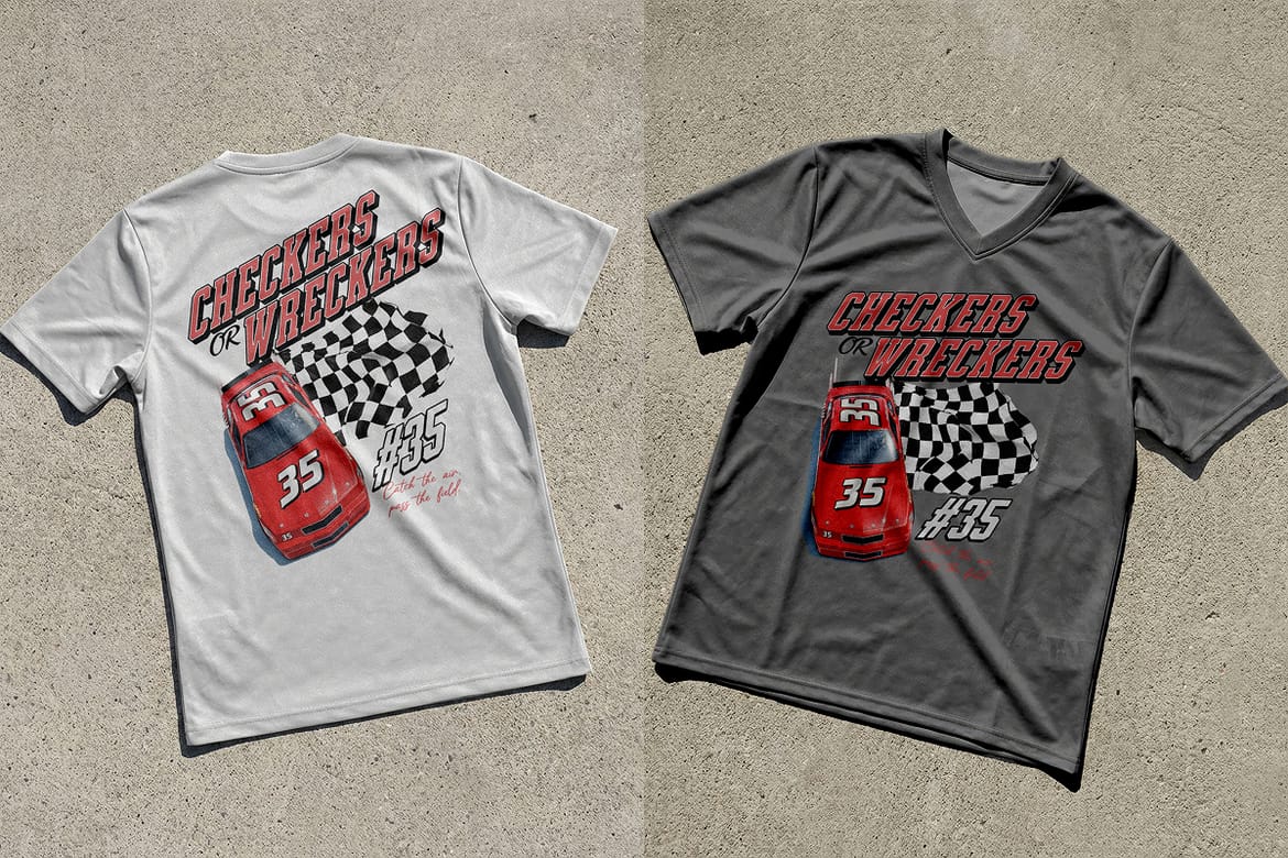 T-Shirt Jersey Mockup